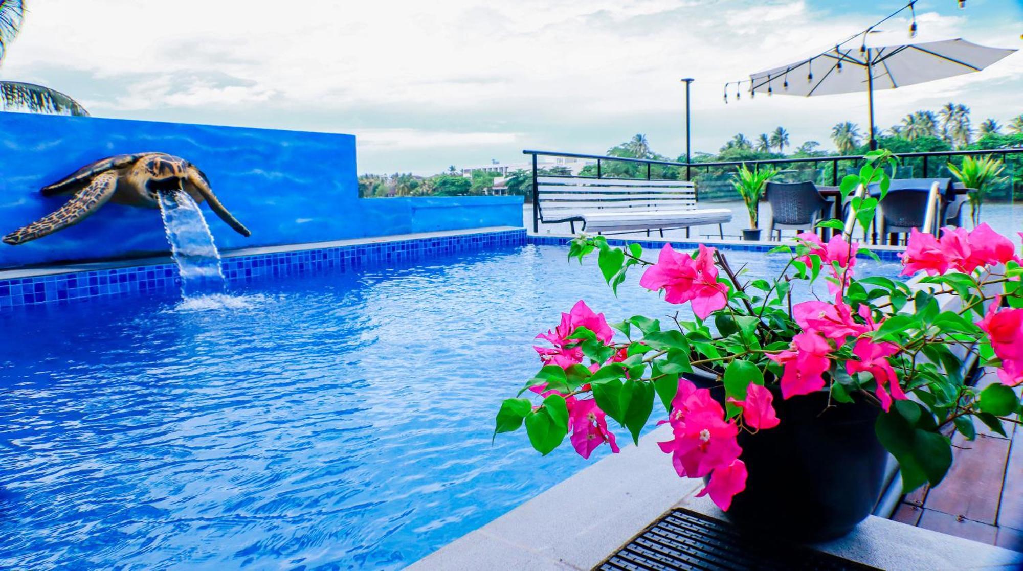 Hotel Amber House Lanka Bentota Exterior foto